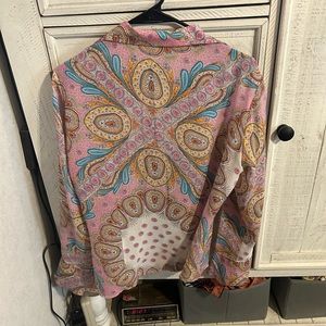Bianca paisley blouse